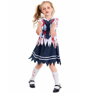 Costumes d'<span class=keywords><strong>Halloween</strong></span> pour enfants New Blood Student Uniform Set Cosplay Dress Female - Product Image 4