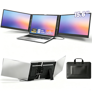 Moniteur portable OEM 15,6 pouces alimenté par <span class=keywords><strong>USB</strong></span>-<span class=keywords><strong>C</strong></span>, écran externe FHD 1080P pour ordinateur portable, PC, téléphone, console de jeu, PS5 - Product Image 1