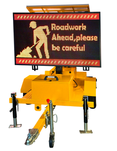 Full Color VMS LED Variable <b>Message</b> Sign <b>Board</b> for Road Construction - Product Image 1