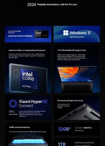 Original Hot Sale for Xiaomi Redmi Book Pro 16 2024 Intel Integrated Graphics <b>Laptop</b> 16 Inches Portable Intelligent for Business - Product Image 3