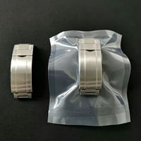 Boucle de montre à déployement réglable compatible avec les montres de plongée, fermoir pliant à micro-réglage pour hommes, pièces de réparation de montres-bracelets