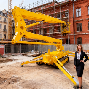 Ascenseur télescopique de boom de 16-60M et ascenseur de boom d'araignée pour la portée et l'accessibilité augmentées - Product Image 6