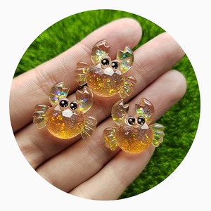 New Assorted Ocean Sea Animal Flatback Resin cabochon Mini Sea Shell Conch Starfish Crab Octopus Dolphin Crafts For Party Decor - Product Image 3