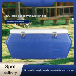 <span class=keywords><strong>80L</strong></span> Grande PE Material Isolamento Térmico Cooler <span class=keywords><strong>Box</strong></span> - Product Image 4