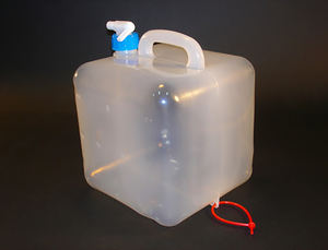 Velocan — sac <span class=keywords><strong>pliable</strong></span> de qualité alimentaire, <span class=keywords><strong>20L</strong></span>, sac à capuches à vis, pour collection d'eau domestique - Product Image 3