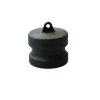 Bouchon anti-poussière/adaptateur mâle de type DP en PP de 2 pouces, style Camlock, bouchon en polypropylène anti-corrosion pour tuyaux industriels