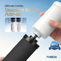 Remplacement pour le filtre à eau B-ERKEY Gravity Big Light Crown Imperial Systems, élément de réduction du fluorure et de l'arsenic PF-2, 2 pièces