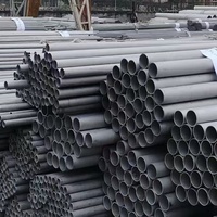 Tuyau soudé en acier inoxydable ferritique 409L 410S 436L 439 441 443 444, résistant aux hautes températures