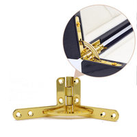 Charnière en laiton robuste en acier au carbone pour remontoir de montre, accessoires métalliques pour cuisine, salle de bain, salle à manger