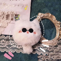 2 modèles de porte-clés en peluche Satoru Gojo Kugisaki Nobara, porte-clés en peluche doux, porte-clés moelleux, cadeau pour les fans d'anime