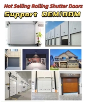 Porte industrielle électrique de haute qualité, porte à enroulement, porte de garage à levage vertical pour entrepôt en Asie