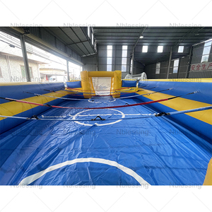 Terrain de jeu de football gonflable en PVC personnalisé avec certification CE pour le team building, les adultes et les enfants, sports de plein air - Product Image 5