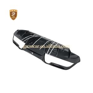 Kit de carrosserie en Fiber de carbone sec de Style Novi pour Ferrari F8 avant enveloppement Angle capot évent jupes latérales garde-boue aileron arrière pièces en carbone - Product Image 5