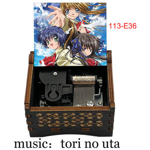 กล่องดนตรีเพลง Air <span class=keywords><strong>Tori</strong></span> No Uta สำหรับนก ของขวัญวันเกิดอนิเมะ กล่องดนตรีสะสมแฟนตาซีสำหรับแฟนๆ - Product Image 2