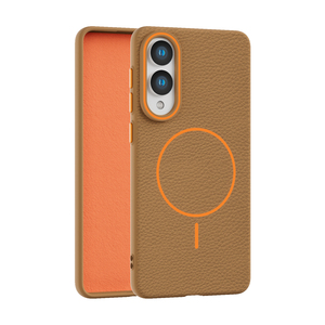 เคสโทรศัพท์มือถือแบบไร้สาย วัสดุหนังสีสันสวยงาม ดีไซน์ธุรกิจ สำหรับ S25 S23 ขายส่ง - Product Image 5