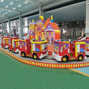 Tren de Juego para Niños con Rieles para Parque de Atracciones, Máquina de Diversión con Tren sobre Rieles - Product Image 2