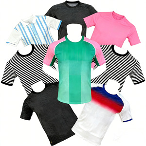 Camisetas de Fútbol Vintage <span class=keywords><strong>al</strong></span> por Mayor, Camiseta de Poliéster de Manga Corta, Camiseta de Fútbol Retro para Entrenamiento, Camiseta para Equipo - Product Image 1