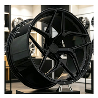 5X120 Racing Roues de voiture forgées 20 21 pouces Drag Racing Rim pour corvette C7 C8