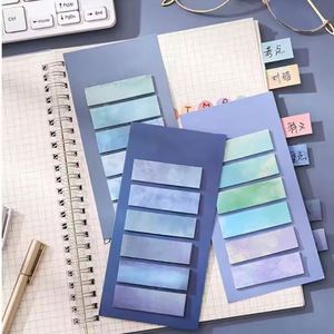 Notas Adhesivas de Plástico con Color Degradado Personalizado, Etiquetas de Índice de Papel Offset para Tomar Notas y Organizar - Product Image 4