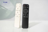 Télécommande universelle infrarouge TY-15D pour téléviseurs et projecteurs, code fixe, antichoc, piles AAA, 4 boutons, portée 20m