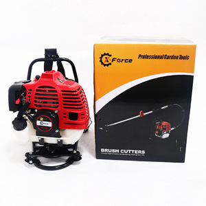 Desbrozadora de Mochila a Gasolina de 2 Tiempos XF430, Motor de un Solo Cilindro de Grado Profesional, Carcasa Roja - Product Image 2