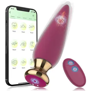 Best Selling Remote Control Apple Sex Toy Vibrator Anime Girls Toy Sex Butt Plug Anal Fart Butt Putty Toys Anal Plug