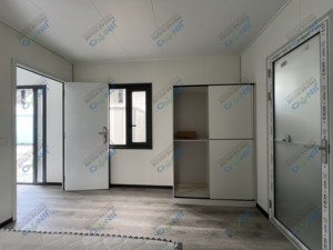 Casas Prefabricadas Modulares, Contenedor Oficina, Panel Sándwich de Acero, Piso Doble, Techo Impermeable, Balcón, Escalera, Obra - Product Image 3