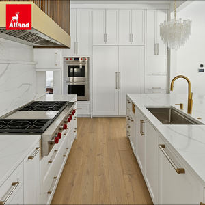 Services de conception personnalisée Alland : Armoires de <span class=keywords><strong>cuisine</strong></span> blanches de style côtier Shaker, peintes en blanc cassé, pour l'ensemble des meubles de <span class=keywords><strong>cuisine</strong></span> (supérieurs et inférieurs) - Product Image 5