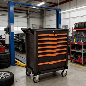<span class=keywords><strong>Chariot</strong></span> d'atelier <span class=keywords><strong>complet</strong></span> avec armoire à <span class=keywords><strong>outils</strong></span> pour mécanicien - Product Image 5