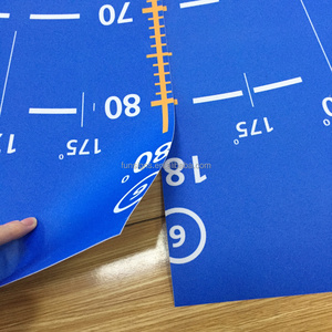 Tùy Chỉnh In Màu Heavy Duty Vinyl Sticker Cho Sàn, Bề Mặt Cán Dày Tầng Lớn Đồ Họa Sticker - Product Image 5