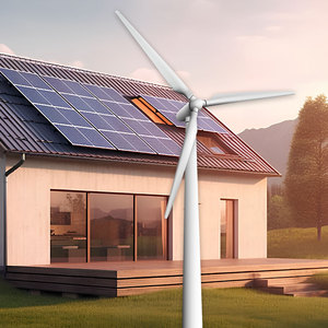 Nhà Máy Giá tốc độ thấp năng lượng gió tuabin 3 Lưỡi trục ngang tuabin gió 100kw - Product Image 2