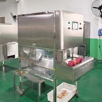 Automatische Industriële Sinaasappelpeer Citroen Persimmon Draak Fruit Mango Slice Slice Dunschiller Snij Schil Machine En Snijd