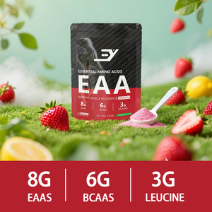 OEM ODM Healthcare integratore sportivo aminoacidi essenziali <span class=keywords><strong>EAA</strong></span> <span class=keywords><strong>BCAA</strong></span> in polvere Drink 8g EAAS 6g BCAAS supporta muscoli adulti - Product Image 6