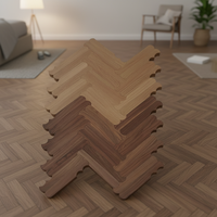Parquet pour salon, revêtement de sol en bois, design traditionnel, parquet contrecollé, installation par clic, parquet massif pour salon