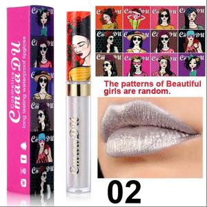 Cmaadu 12-Color diamante luccicante lucidalabbra minerale rossetto liquido con lucentezza brillante bellezza Sexy lunga durata labbra lucide per le ragazze - Product Image 6