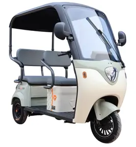 Cina produttore prezzo elettrico Trike 3 ruote consegna auto Yadi C16 edizione di lusso triciclo elettrico per adulti