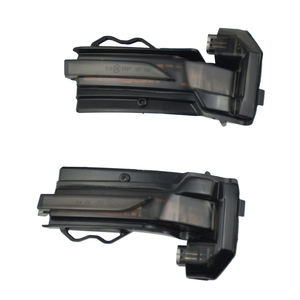 ADT ámbar lente ahumada vista trasera LED espejo lateral indicador Luz de señal de giro lámpara ala derecha para Q2 Modele Q3 Modele - Product Image 3