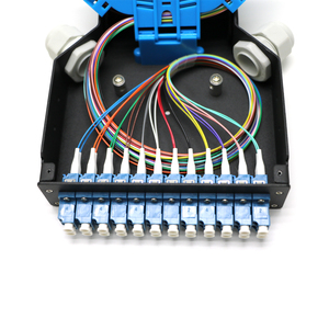 Caja de Terminales de Fibra Óptica de Alta Calidad, Ligera, Montable en Riel DIN, Disponible en SC y LC - Product Image 1