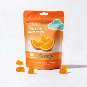 Gomitas de Proteína de Suero OEM Veganas, <span class=keywords><strong>Amino</strong></span>ácidos Naturales, Suplemento Energético Deportivo, Creatina, BCAA - Product Image 1