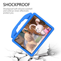 Pour iPad 4 2020 iPad Pro 11 2021 Enfants Couverture Air 2 9.7 2018 EVA Mousse Support Funda pour iPad 8th Génération Cas
