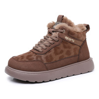 Nouvelles bottes de neige pour femmes, mi-montantes, avec doublure en fausse fourrure courte, design plateforme épaissi pour plus de chaleur, en polyuréthane