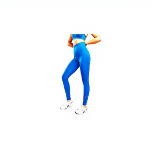 Women's Seamless 2-Piece Sportswear Gym Yoga Outfit Strapless Top <b>Leggings</b> with Plaid Pattern Polyester Stretchy - Product Image 1