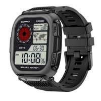Reloj Inteligente GPS DM66 2026 con Mapa Offline, Pantalla AMOLED Cuadrada de 2.13 Pulgadas, Resistente al Agua 5ATM, 850mAh, Reloj Deportivo para Hombre