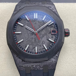 Montre mécanique de plongée de luxe de qualité supérieure, étanche, 41 mm, mouvement ETA 4302 de l'usine DIW, 15500 NTPT Carbon VOIDLINE - Product Image 1