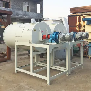 3t/batch dempul bubuk kering Mortar Mixer ini dapat mengaduk berbagai bahan bubuk kering