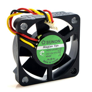 SUNON <span class=keywords><strong>KDE1204PFV2</strong></span> 12V 0,6 W 40*40*10MM 4010 4CM Ventilador de refrigeración de flujo axial silencioso nuevo y Original - Product Image 1