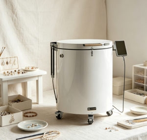 <span class=keywords><strong>Four</strong></span> à <span class=keywords><strong>poterie</strong></span> électrique, mini-<span class=keywords><strong>four</strong></span> céramique pour la maison, pour les amateurs de bricolage, <span class=keywords><strong>four</strong></span> à cuisson de l'argile à basse et haute température - Product Image 5