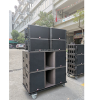 Pro Audio 3 Way Active Dual 12 ''Altavoces Line Array de gran formato Altavoz de audio profesional para sonido en vivo