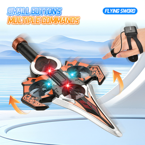 Nouveautés - <span class=keywords><strong>Jouet</strong></span> de combat RC 2.4G - Épée laser lumineuse 360° °   Drone circulaire télécommandé en mousse, <span class=keywords><strong>jouet</strong></span> pour enfants et adultes - Product Image 3