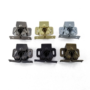 Loquet magnétique en fer de style ancien à forte attraction pour meubles, armoires, connecteurs à bille anti-choc et supports d'étagères - Product Image 5